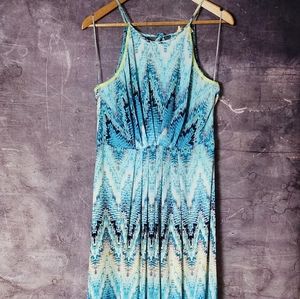 Geometric Maxi Dress